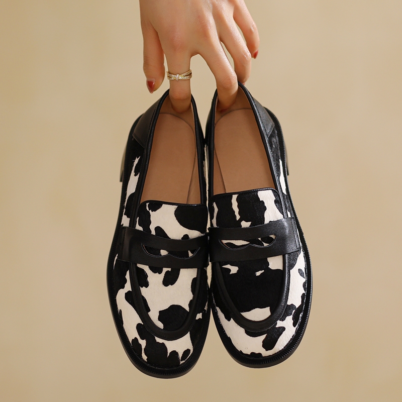 Formal Wear Women'S Loafers - أحذية نسائية رسمية من الجلد الطبيعي
