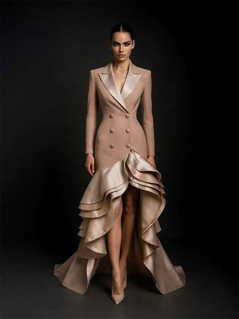 Women'S Formal Wear Tuxedo - الشمبانيا النساء الدعاوى 1 قطعة سترة