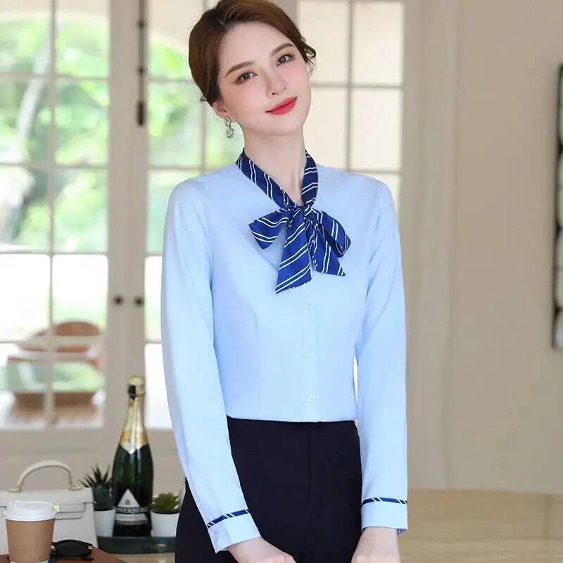Women Formal Wear For Interview - أنماط رسمية أنيقة بلوزات طويلة الأكمام
