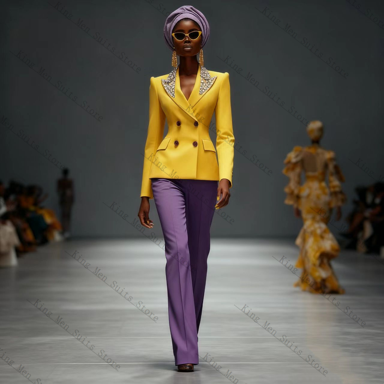 Women'S Formal Wear Tuxedo - الفاخرة بلورات النساء دعوى مجموعة 2