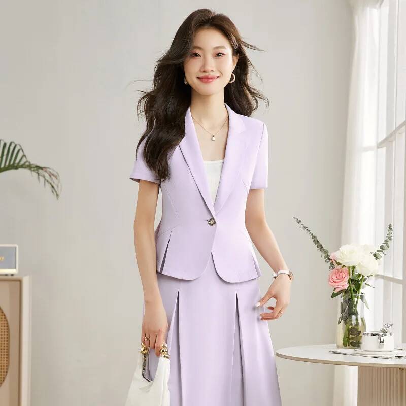 Women Formal Wear For Interview - بدلات عمل رسمية أنيقة مع تنورة