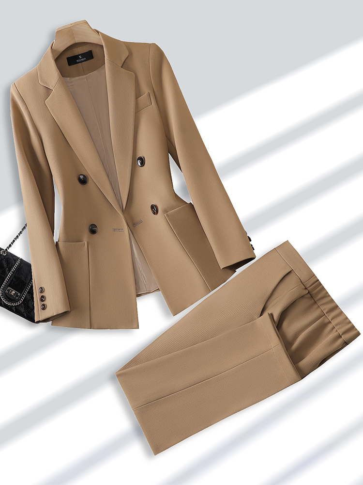Women'S Formal Wear Pants Suit - بليزر وبنطال يناسب المرأة ، بدلة