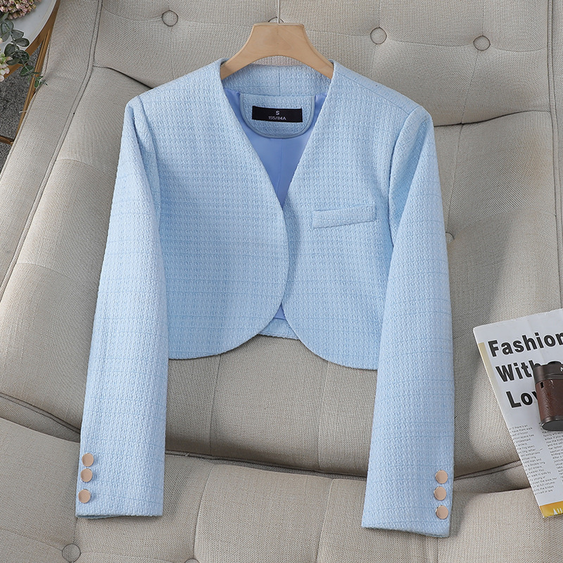 Women'S Formal Wear Cardigan - أزياء المرأة السترة الرسمية السيدات أبيض