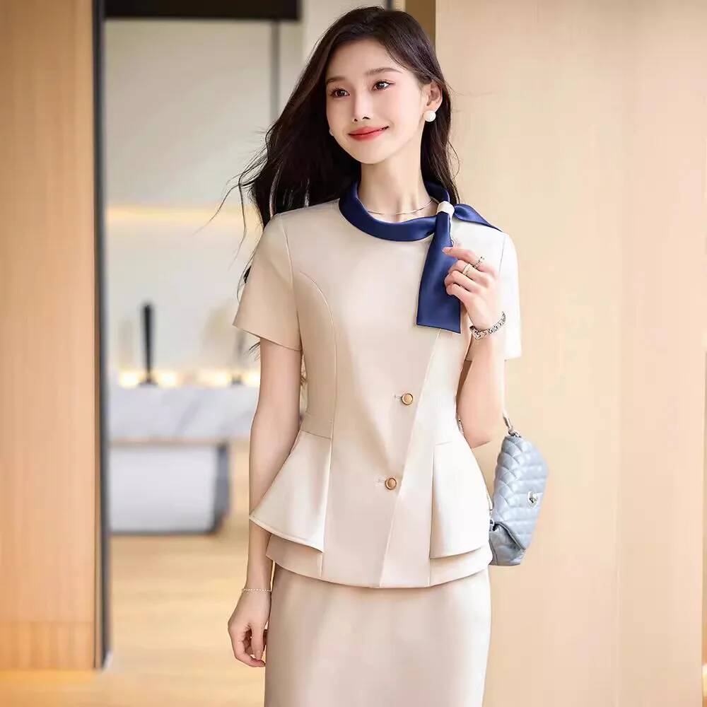 Women Formal Wear For Interview - Formal Blazers Uniform Styles Office Work