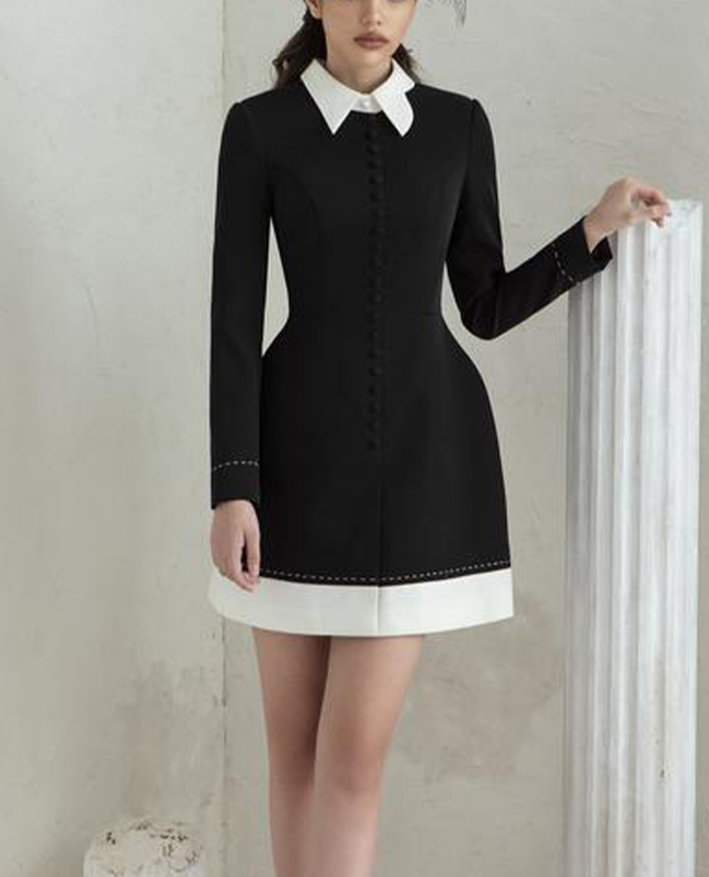 متجر خياط فستان أسود صغير فستا - مراجعة Formal Dress Female وسعره