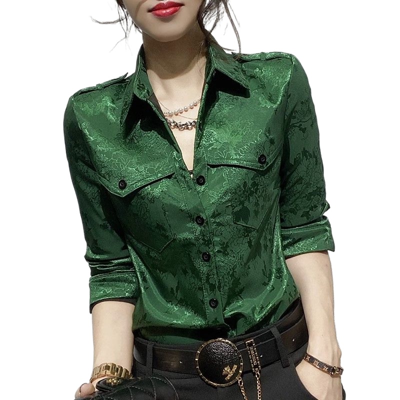 بلوزات الإناث الربيع والخريف ك - مراجعة Formal Dress Female وسعره