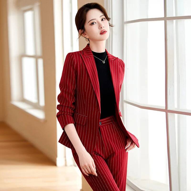حجم كبير السراويل الرسمية المه - مراجعة Women Formal Wear For Interview وسعره