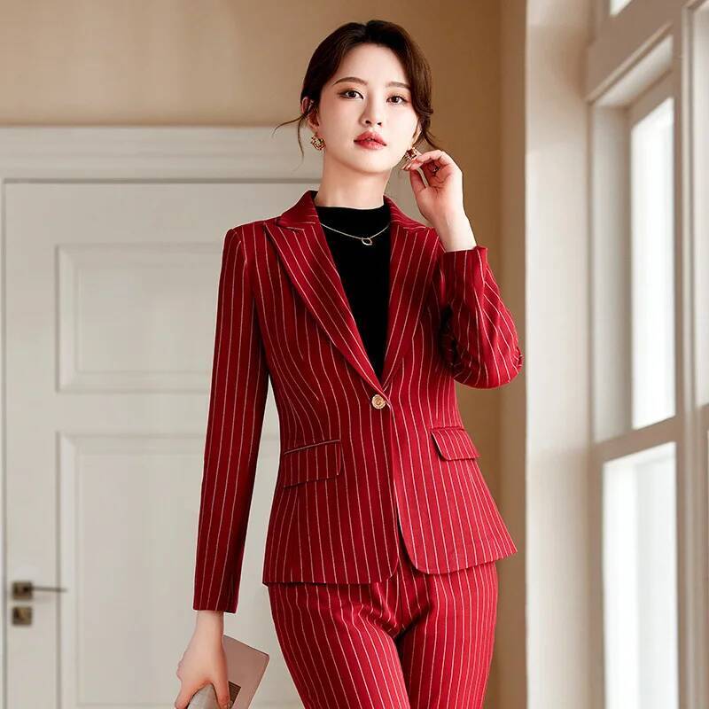 حجم كبير السراويل الرسمية المه - مراجعة Women Formal Wear For Interview وسعره