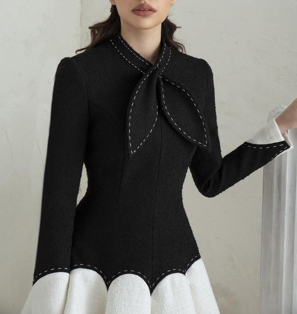 متجر خياط فستان أسود صغير أسود - مراجعة Formal Dress Female وسعره