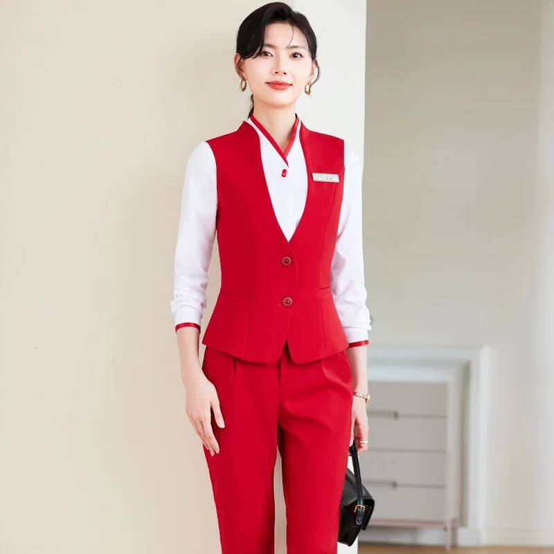 حجم كبير 5XL السراويل الرسمية  - مراجعة Women'S Formal Wear Pants Suit وسعره