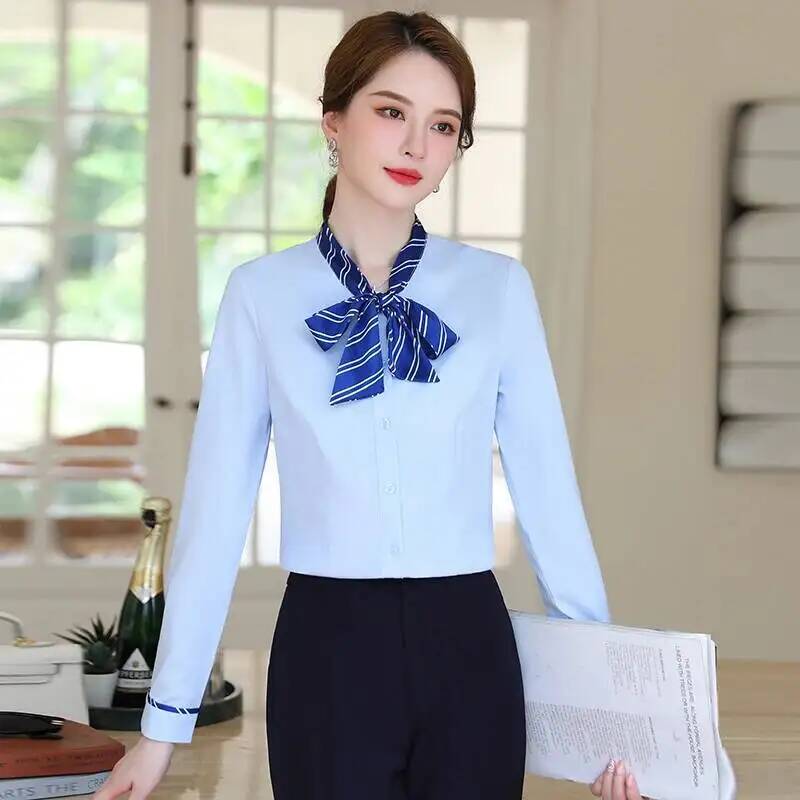 أنماط رسمية أنيقة بلوزات طويلة - مراجعة Women Formal Wear For Interview وسعره