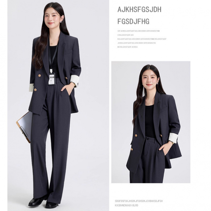 طقم بدلة نسائية لفصلي الربيع و - مراجعة Women Formal Wear For Interview وسعره
