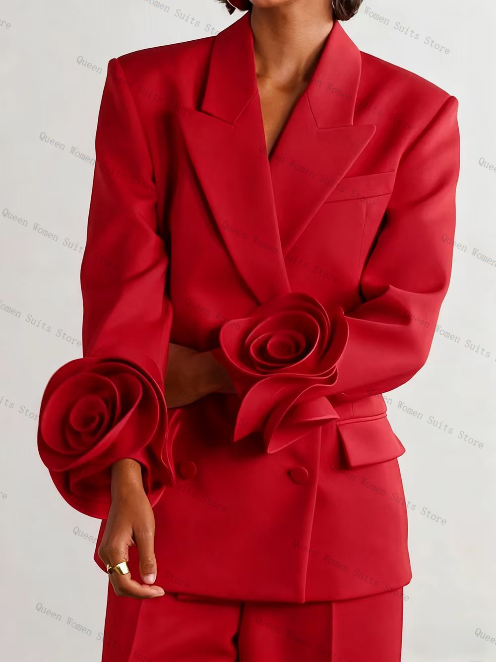 الفاخرة الأحمر المرأة البدلة م - مراجعة Women'S Formal Wear Tuxedo وسعره