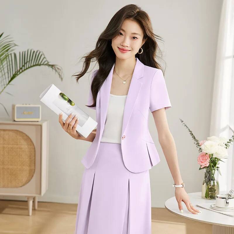 بدلات عمل رسمية أنيقة مع تنورة - مراجعة Women Formal Wear For Interview وسعره