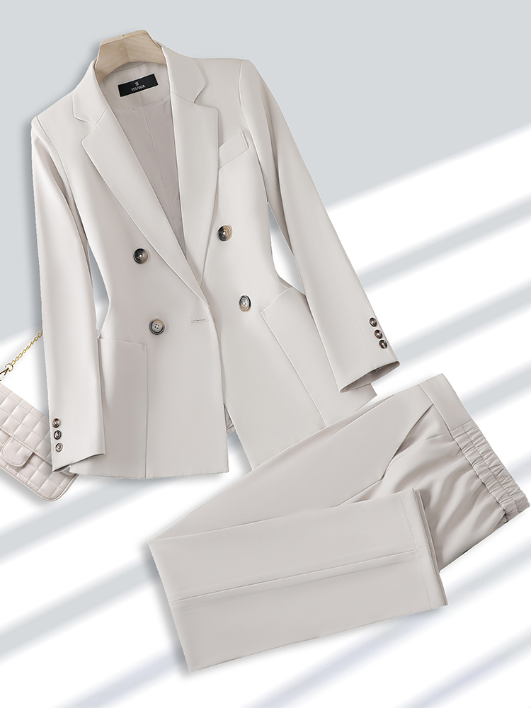 بليزر وبنطال يناسب المرأة ، بد - مراجعة Women'S Formal Wear Pants Suit وسعره