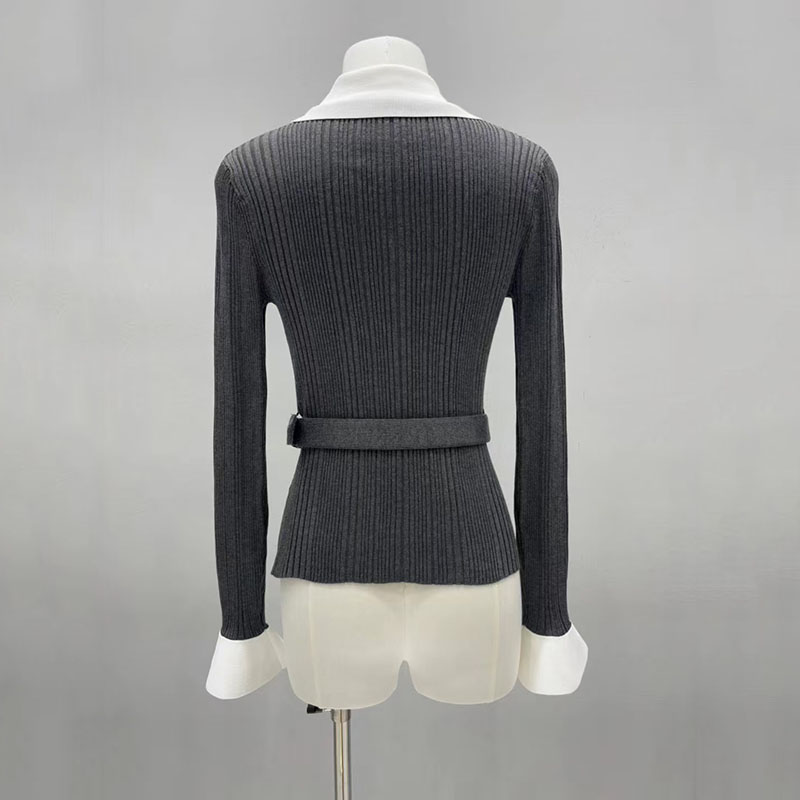 كارديجان محبوك بياقة على شكل V - مراجعة Women'S Formal Wear Cardigan وسعره