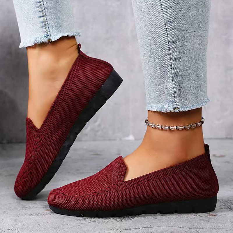أحذية نسائية محبوكة خفيفة الوز - مراجعة Formal Wear Women'S Loafers وسعره