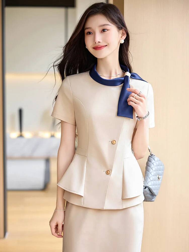 Formal Blazers Uniform Styles  - مراجعة Women Formal Wear For Interview وسعره