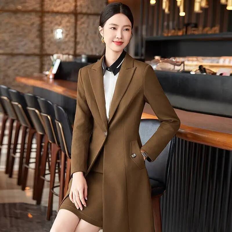 نسيج عالي الجودة للخريف والشتا - مراجعة Women Formal Wear For Interview وسعره