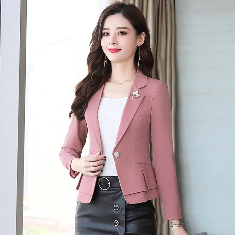 معطف رسمي نسائي أنيق للعمل بال - مراجعة Women Formal Wear With Black Blazer وسعره